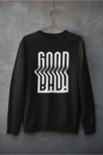playbackmoda Akiki Tasarım Dual Yazı - Good-bad 2 Sweatshirt thumbnail 1
