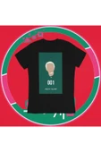 playbackmoda Owersize Squid Game Tasarım Baskılı Tişört - 1