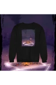 playbackmoda Akiki Tasarım Aşk Varsa Yuvamız Her Yerde Sweatshirt thumbnail 1