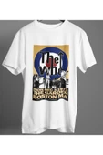 playbackmoda Owersize Tasarım Rock Poster The Who Baskılı Tişört thumbnail 1