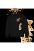 playbackmoda Akiki Tasarım Dijital Sanat Ambitious Gambler Sweatshirt thumbnail 1