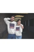 playbackmoda Akiki Tasarım Aşk Varsa Yuvamız Her Yerde Sweatshirt - 2