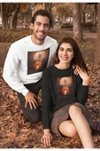 playbackmoda Akiki Tasarım Dijital Sanat Evrende Kim Var - Hangisi Sensin Ilüstrasyon 2 Sweatshirt - 2