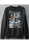 playbackmoda Akiki Tasarım, Trafalgar D. Water Law, Anime - Manga, Siyah Sweatshirt, Xl Beden thumbnail 1