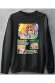 playbackmoda Akiki Tasarım, Sanji X Zoro, Anime - Manga, Siyah Sweatshirt, Xl Beden thumbnail 1