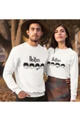 playbackmoda The Beatles Siluet Beyaz Sweatshirt Ak10201 thumbnail 2