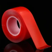 Çift Taraflı Silikon Bant Montaj Bandı Şeffaf 48 mm x 2 Metre Güçlü Çok Amaçlı Yapıştırıcı 1 Adet - 6