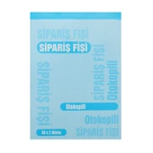 Gürmat Sipariş Fişi Otokopili 14x19 cm 50x2 Nüsha Kod:22 - 1