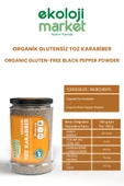 Ekoloji Market Organik Glutensiz Toz Karabiber 100 gr / Organic Gluten-free Black Pepper Powder 100 gr - 2