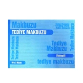 Gürmat 14x19 Otokopili Tediye Makbuzu 50x2 Nüsha Kod:027 - 1
