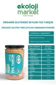 Ekoloji Market Organik Glutensiz Seylon Toz Tarçın 70 gr / Organic Gluten-free Ceylon Cinnamon Powder 70 gr - 2