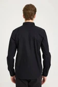 Wrangler Regular Fit Normal Kesim %100 Pamuk Siyah Gömlek - 4