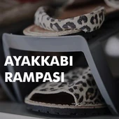 OG03 - Ayakkabı Rampası |Ayakkabı İstifleme İçin Uygun, Dolap İçi Organizer - 2