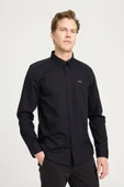 Wrangler Regular Fit Normal Kesim %100 Pamuk Siyah Gömlek - 1
