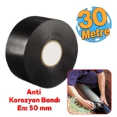 Anti Korozyon Bandı Metal Boru Pas Önleme İzolasyon Sarma Bant 50 mm x 30 Metre 1 Adet - 1