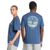 Timberland Illustrated Tree Logo Back Graphic Tee Erkek Tişört TB0A6DG52881 - 4