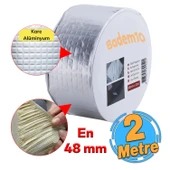 Çamur Bant Çatı İzolasyon Ses Su Yalıtım Tamir Sakız Bandı Gri 48 mm x 2 Metre 1 Adet - 1