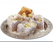 Hindistan Cevizli Antep Fıstıklı Lokum (250 g) - 1