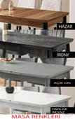Kelebek Milano Mdf Açılır Masa 4 Adet Vera Sandalye Takım - 6