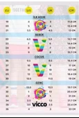 Vicco 346-B24Y-127 Birdy Unisex Bebe Ayakkabı - 6
