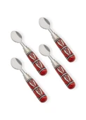 The Mia Corallo Dondurma Kaşığı 4 lü Set Kırmızı - 1