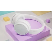 TAH5209WT Kablosuz Kulak Üstü Kulaklık Bluetooth 5.3 65 Saat Oynatma Süresi,doğal Ses,dinamik Bas,net Arama,sesi Beyaz - 3