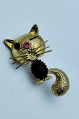 Şanslı Kedi Broş thumbnail 3