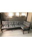 adımshops Miami Köşe Koltuk Takımı , 3+2 Balkon-bahçe-kafe-çay Seti-koltuk Takımı-mutfak Köşesi - 1