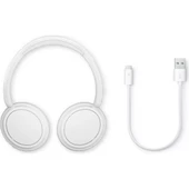 TAH5209WT Kablosuz Kulak Üstü Kulaklık Bluetooth 5.3 65 Saat Oynatma Süresi,doğal Ses,dinamik Bas,net Arama,sesi Beyaz - 5
