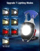 WRT ŞARJLI LED LAMBASI KAMP ÇAKMAK MİNİ FENER thumbnail 7