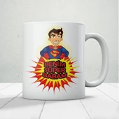 Benim Süper Babam Baskılı Babalar Günü Kupa Bardak Kahve Kupa Bardak thumbnail 1