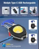 WRT ŞARJLI LED LAMBASI KAMP ÇAKMAK MİNİ FENER thumbnail 3