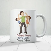 Canım Babam Baskılı Babalar Günü Kupa Bardak Kahve Kupa Bardak-9 - 1