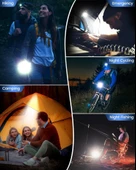 WRT ŞARJLI LED LAMBASI KAMP ÇAKMAK MİNİ FENER thumbnail 6