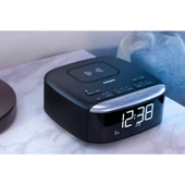 TAR7606/10 Bluetooth-Radyo-Alarm Saat -Kablosuz Qi Şarj Cihazı - 4