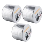 Çamur Bant 3 ADET Çatı İzolasyon Ses Su Yalıtım Tamir Sakız Bandı Gri 72 mm x 2 Metre - 5