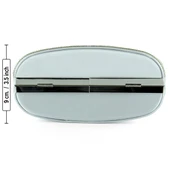 Erkan Saçmacı Gümüş Saten Kristal Taşlı Metal Saplı Zincir Askılı Abiye Çanta - 5