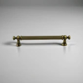 Selçuklu Antik Sarı Metal Kulp 160 mm Mobilya Çekmece Mutfak Dolabı Dolap Kapak Kulpları Kulb Kulpu thumbnail 6