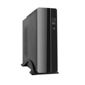 Frisby Slim Tower Micro ATX, 300W Slim Power, 80mm Fanlı FC-S6020B Kulplu Siyah Kasası - 1