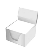 Diamond Küp Blok 8X8 Cm Not Kağıdı Beyaz - 4 adet - 1