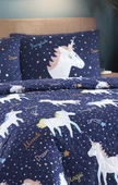 Upstyle Kapitone Yatak Örtüsü Seti Çift Kişilik MagicUnicorn Laci thumbnail 3