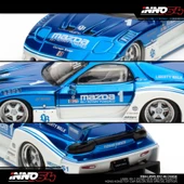 Inno 64 Models LBWK Mazda RX-7 LB-Super Silhouet !!Chase Araba!! - 8
