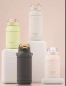 Shotay Dome Çelik Termos Matara 800Ml Yeşil - 8