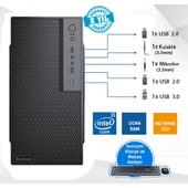 SunCom Force SC3-146A004 i5-12400 32GB 1TBSSD FreeDOS Masaüstü Bilgisayar - 2