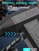 Violet Mini Turbo Jet Fan Turbo Jet Fanı 130000RPM Yüksek Hızlı Kanal Fanı Güçlü Hava Üfleyici - 5