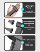 Violet Mini Turbo Jet Fan Turbo Jet Fanı 130000RPM Yüksek Hızlı Kanal Fanı Güçlü Hava Üfleyici - 6