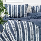 Schafer Home İnfinity Çift Kişilik Complete Set 4 Parça-İndigo - 5