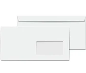 Diplomat Zarf Pencereli 105 X 240 Mm Beyaz - 10 Adet - 2