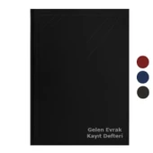 Gürmat 23x32 Ciltli Numaralı Gelen Evrak Kayıt Defteri 96 Yaprak (061-96) - 1