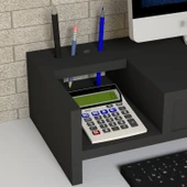 Emkawood Mira Monitör Yükseltici Siyah - 4
